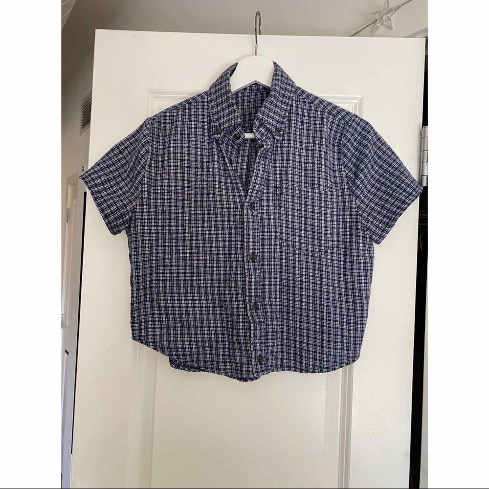 Brandy Melville Cropped Flannel